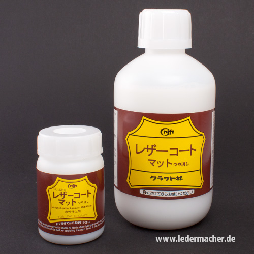Craft Japan Premium Lederfinish - seidenmatt