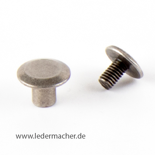 Chicago Screw - 5 mm - antiknickel Chicago Screw - 5 mm - antiknickel