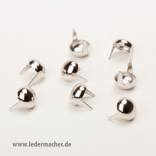 30 Roundspots 9,5 mm messingfarben