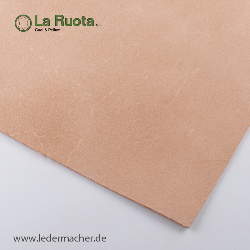 La Ruota - Blankleder - Zuschnitt 30x42 cm 2,0 - 2,5 mm La Ruota - Blankleder - Zuschnitt 30x42 cm 2,0 - 2,5 mm
