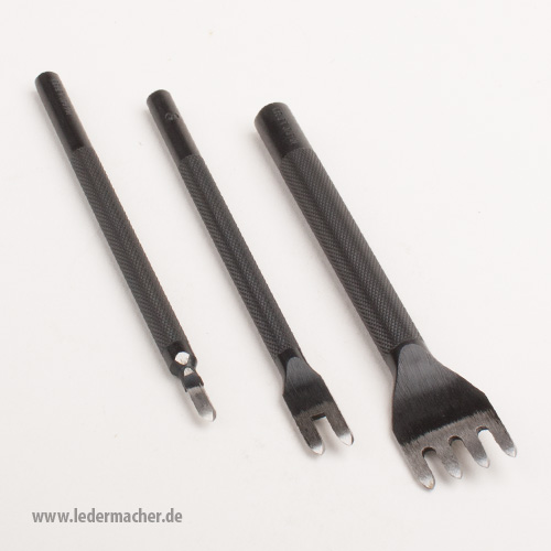 Schlageisen für Nahtlöcher - 4 Zähne - 3,0 mm