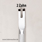 Schlageisen für Flechtlöcher - 2 mm Schlageisen für Flechtlöcher - 2 mm