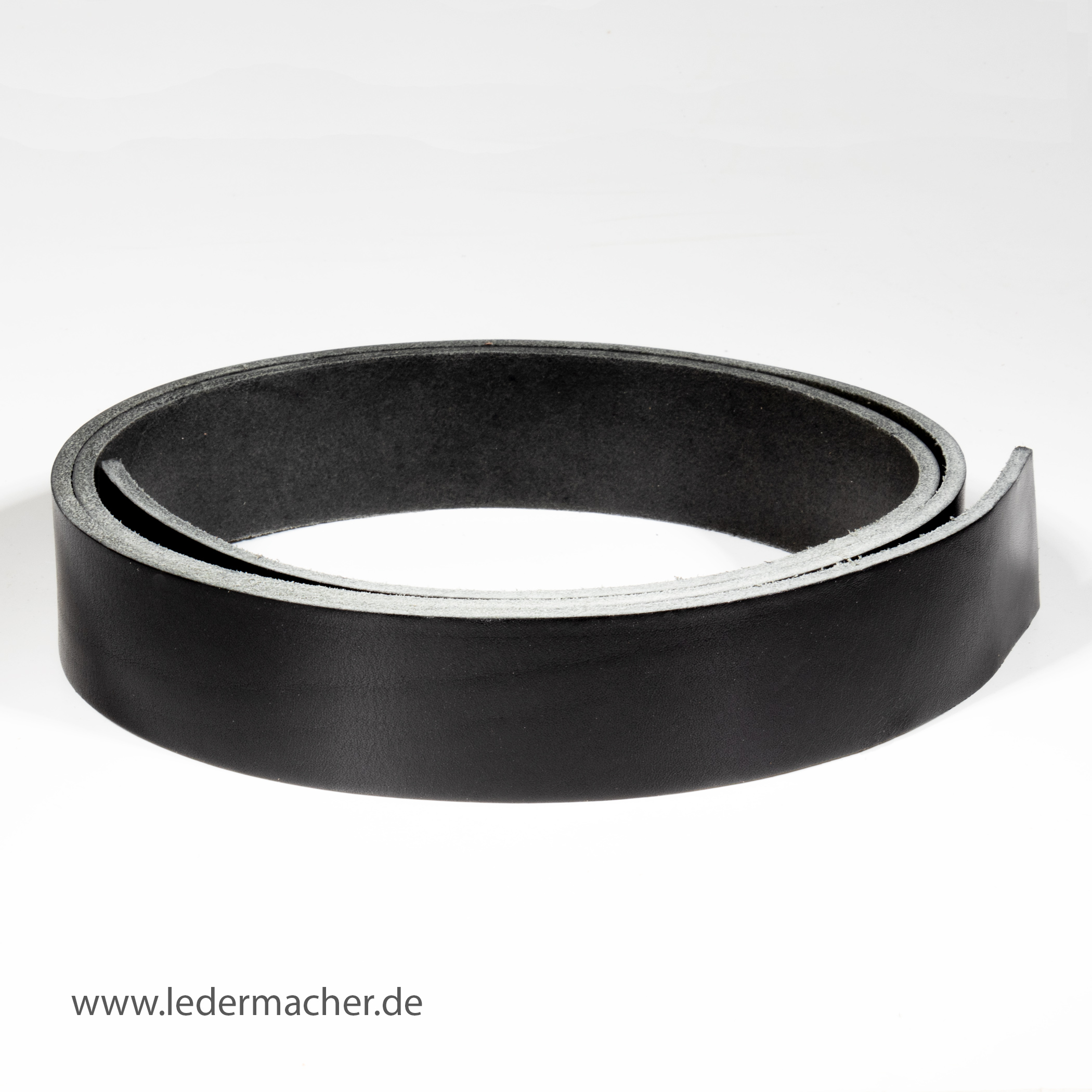 Gürtelriemen Trentino 4 mm schwarz 38 mm
