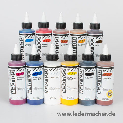 GOLDEN High Flow Acrylfarben - 118 ml Hansa Yellow Medium