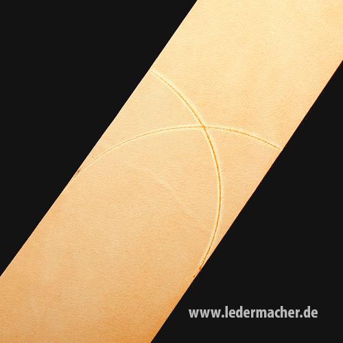japanische Schablone für Gürtelspitzen 10 mm - 110 japanische Schablone für Gürtelspitzen 10 mm - 110