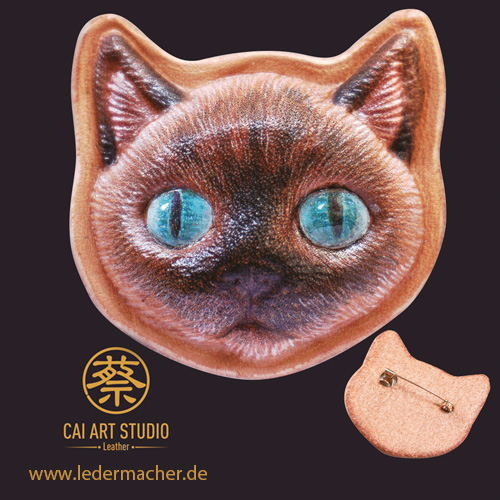 Siamese Cat 3D Bausatz - Cai Art Studio Siamese Cat 3D Bausatz - Cai Art Studio