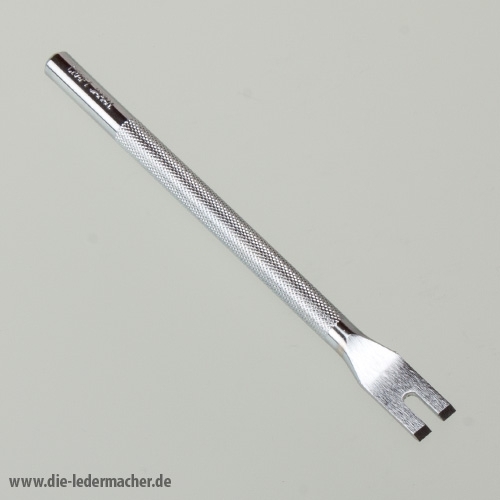 Schlageisen für Flechtlöcher - 2 Zähne - 3 mm