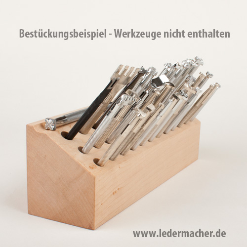 Craft Japan - Punziereisenständer aus Holz Craft Japan - Punziereisenständer aus Holz