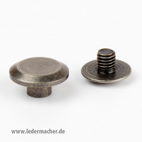 Chicago Screw - 3 mm - antiknickel Chicago Screw - 3 mm - antiknickel