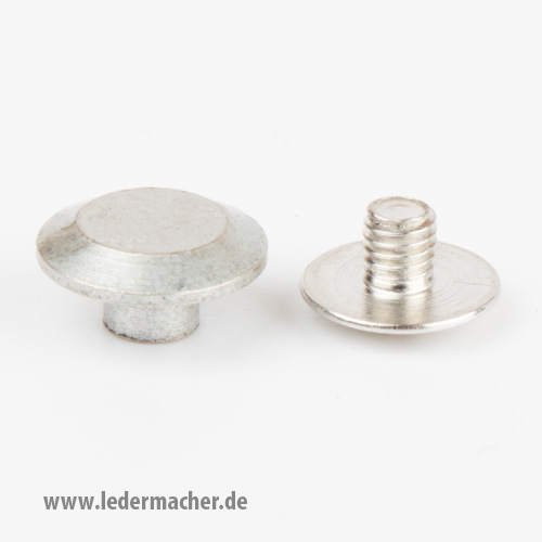 Chicago Screw - 3 mm - antiksilber Chicago Screw - 3 mm - antiksilber