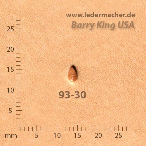 Barry King USA - Pear Shader glatt - Size 0