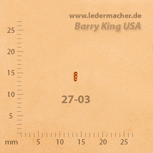 Barry King USA - Bargrounder #27 - 3 Punkt