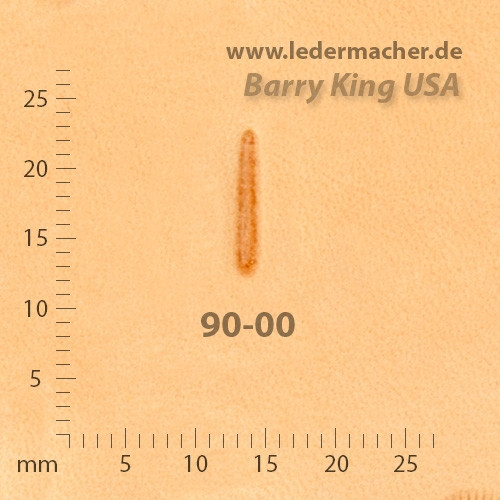 Barry King USA - Thumbprint Smooth - Size 00