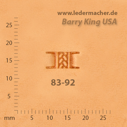 Barry King USA - Basket Stamp - Braid - Size 2