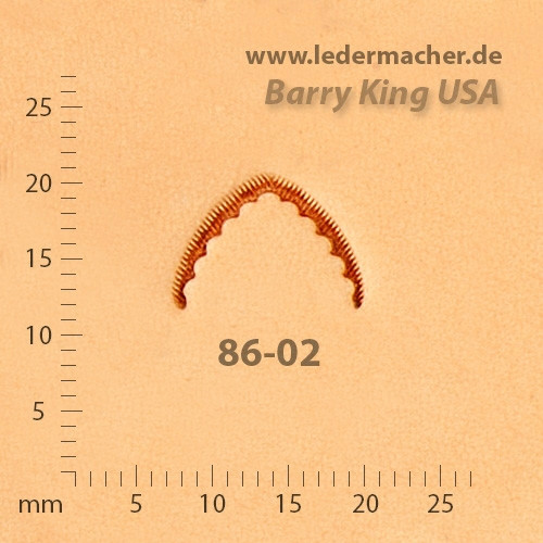 Barry King USA - Geometrics Seashell - Size 2