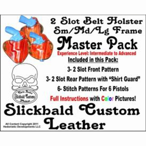 Slickbald Customs Pattern - 2 Slot Holster Master Pack