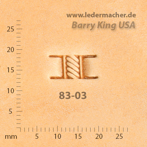 Barry King USA - Basket Stamp - Rope - Size 3