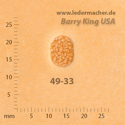 Barry King USA - Pebble Grounder Oval - Size 3