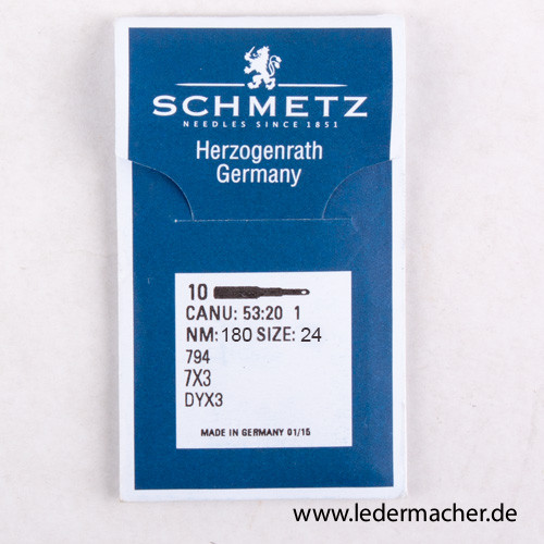 Schmetz System 794 - 180/24 - Roundpoint