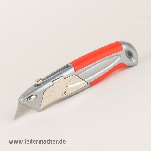 Cuttermesser aus Vollmetall - mit Autoloading System