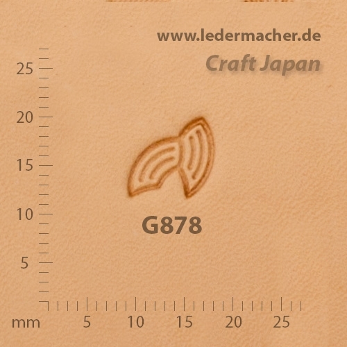 Punzierstempel Punziereisen Craft Japan Leather Stamp E262 Lederstempel 