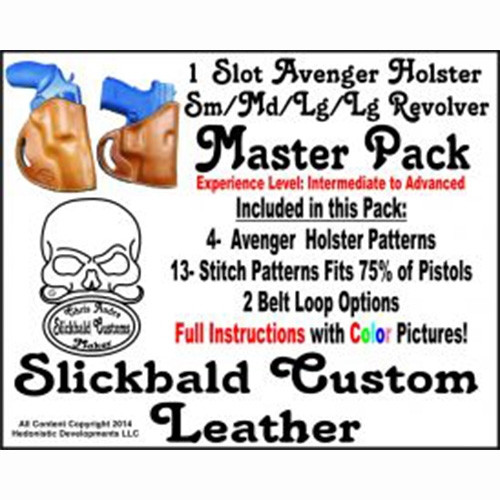 Slickbald Customs Pattern - 1 Slot Avenger Holster Master Pack