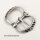 mittelalterliche Schnalle 30 mm - altsilber