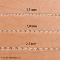 Schlageisen für Nahtlöcher - 2 Zähne - 1,5 mm