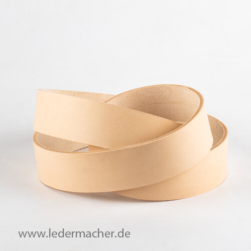 La Ruota Blanklederriemen - Croupon 33 mm 4,0 mm - 4,5 mm