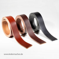 Gürtelriemen Trentino 4 mm dunkelbraun 38 mm