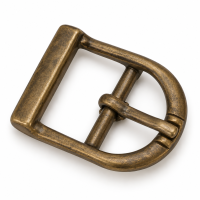 Schnalle 20 mm - antikmessing
